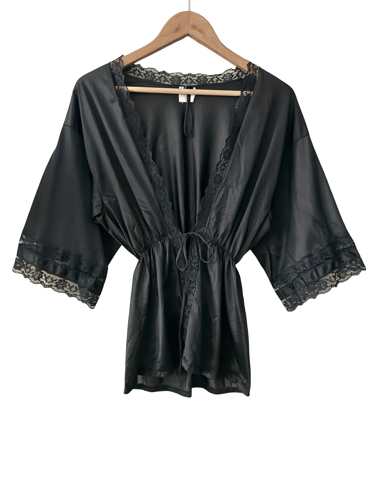 Vintage 60s Riviera Tie-Front Top (M)