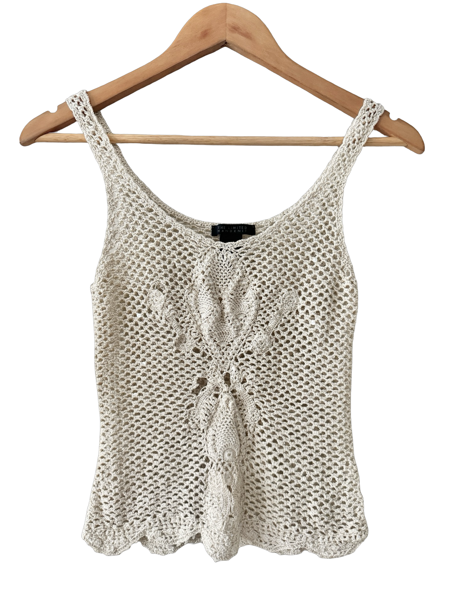 Vintage 90s Sunday Crochet Tank (S)