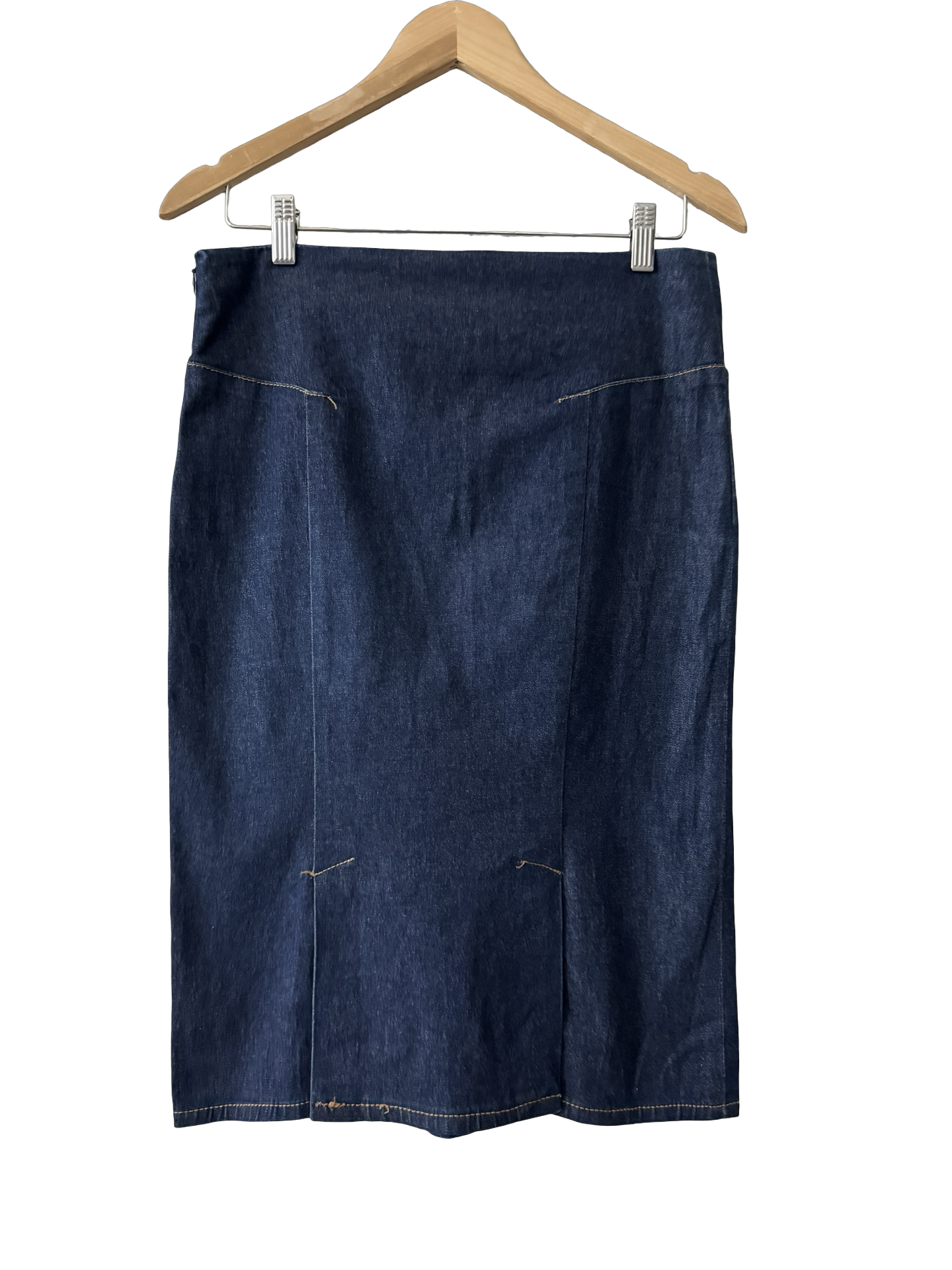 Vintage Y2K French Connection Denim Skirt (M)