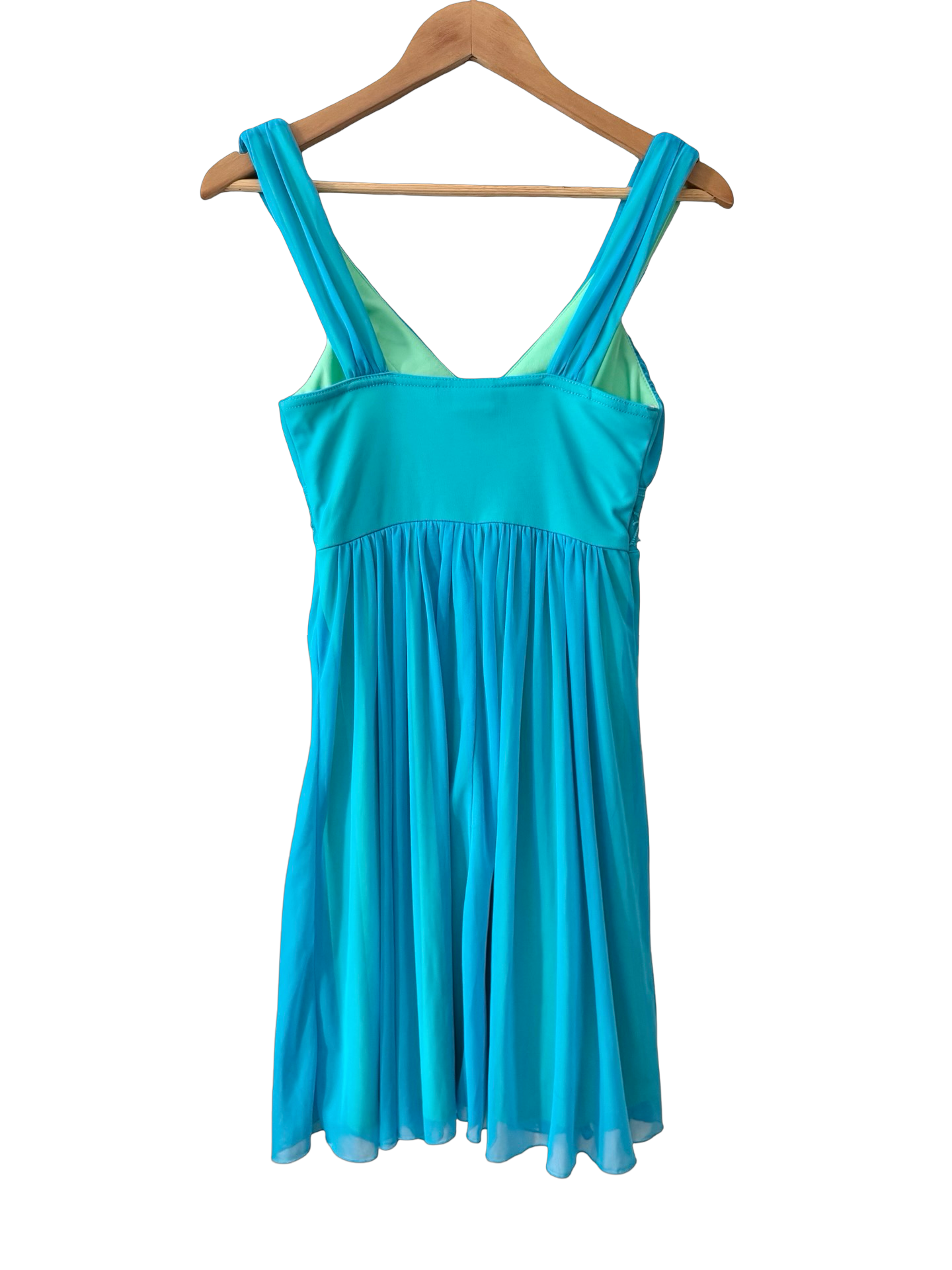 Vintage 90s Mermaid Babydoll Beaded Dress (S)