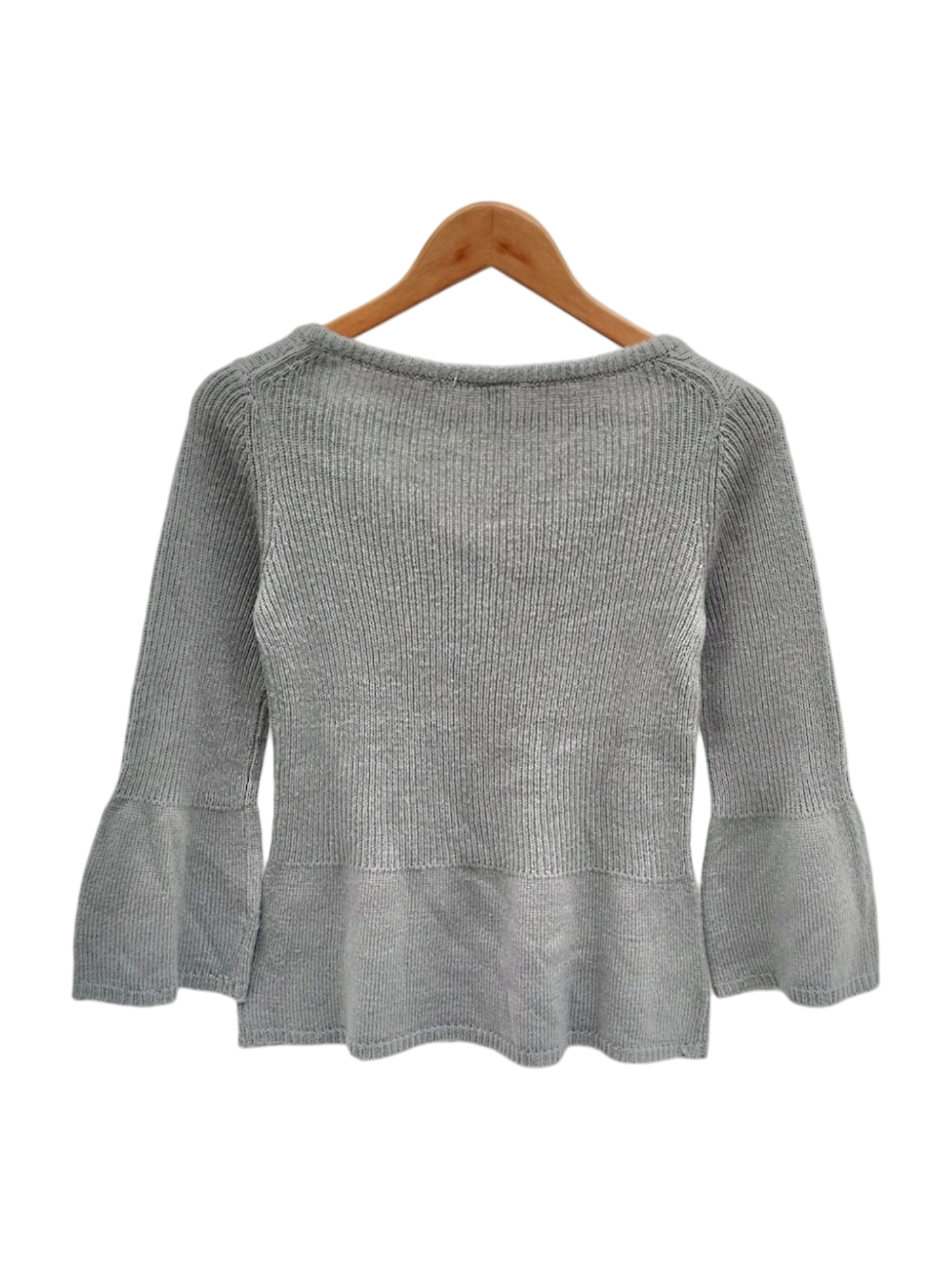 Vintage 90s Retro Cropped Flared Knit (S)