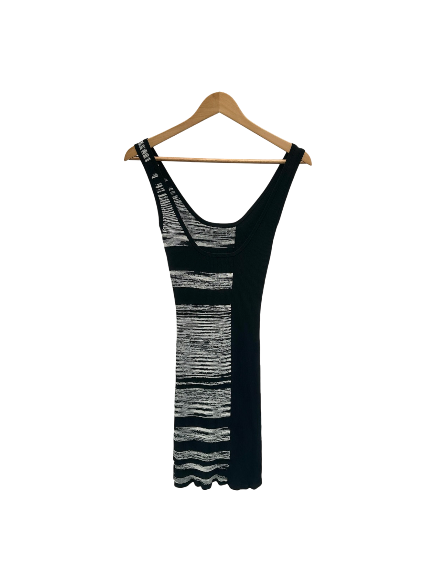 Vintage 90s BEBE Abstract Knit Mini Dress (XS/S)