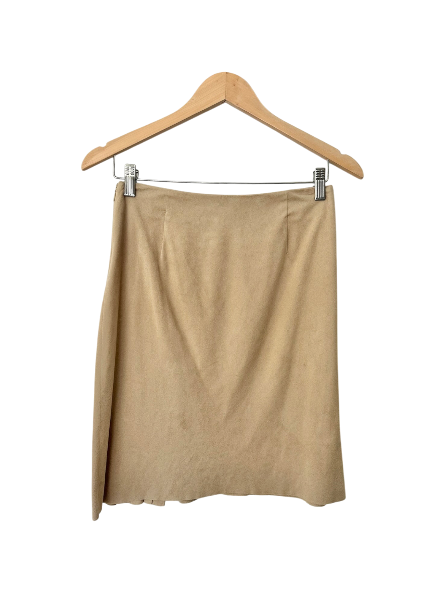 Vintage 90s Camel Downtown Midi Skirt (S)