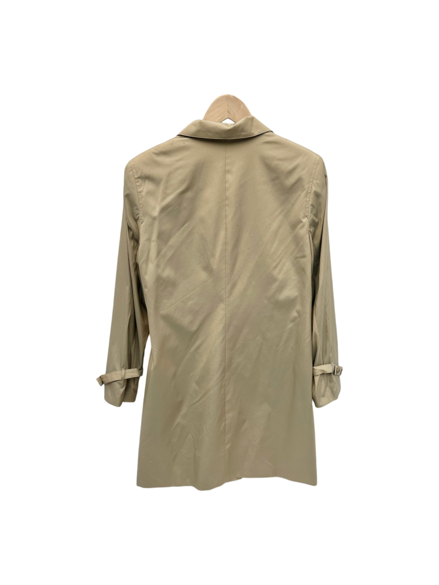 Vintage 90s Classic Effortless Tan Trench (M/L)