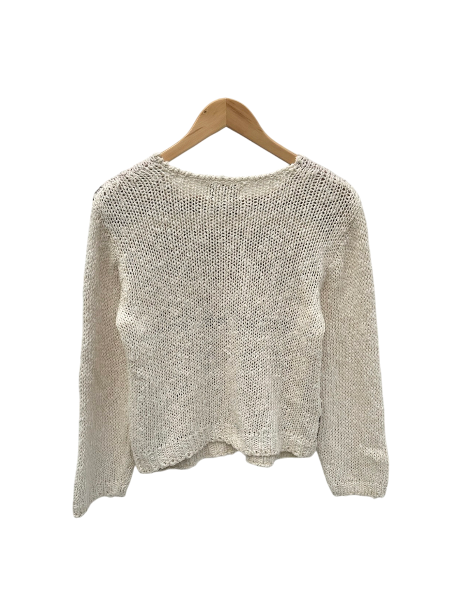 Vintage 90s Retro Cotton Cottagecore Knit (M)