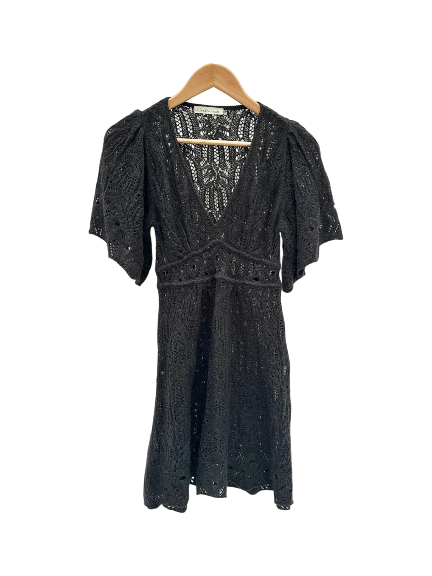 Vintage 90s Boho Lace Flutter Dress (S) | ThreeDays-AWeek Vintage 90s Boho Lace Flutter Dress (S) | ThreeDays-AWeek