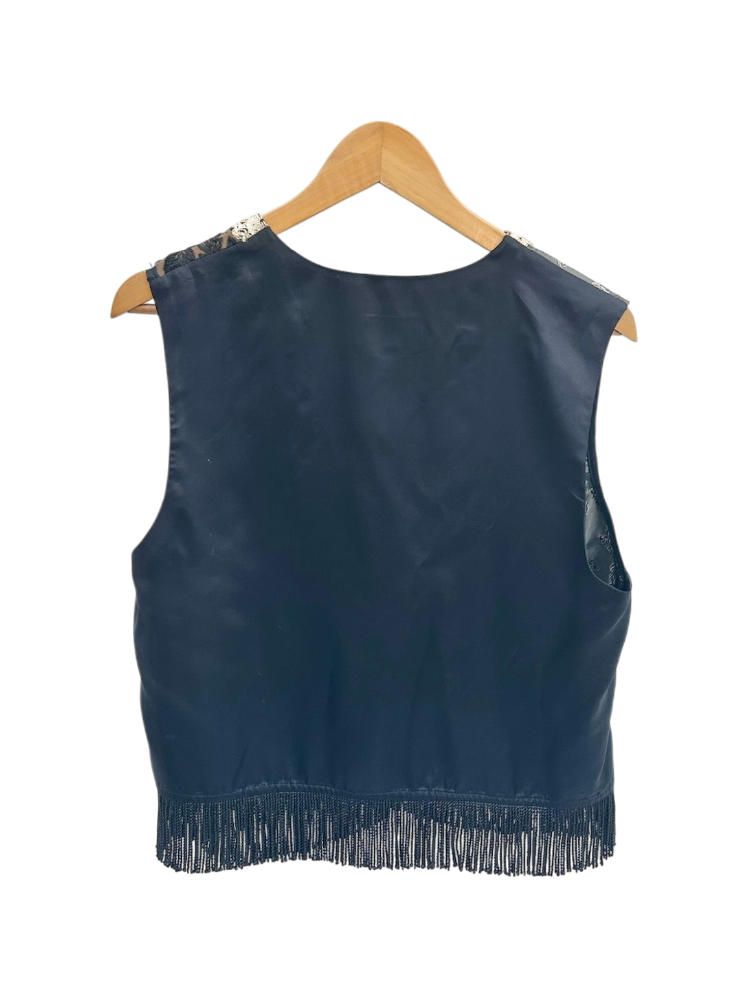 Vintage 90s Patchwork Prairie Vest Top (M/L)