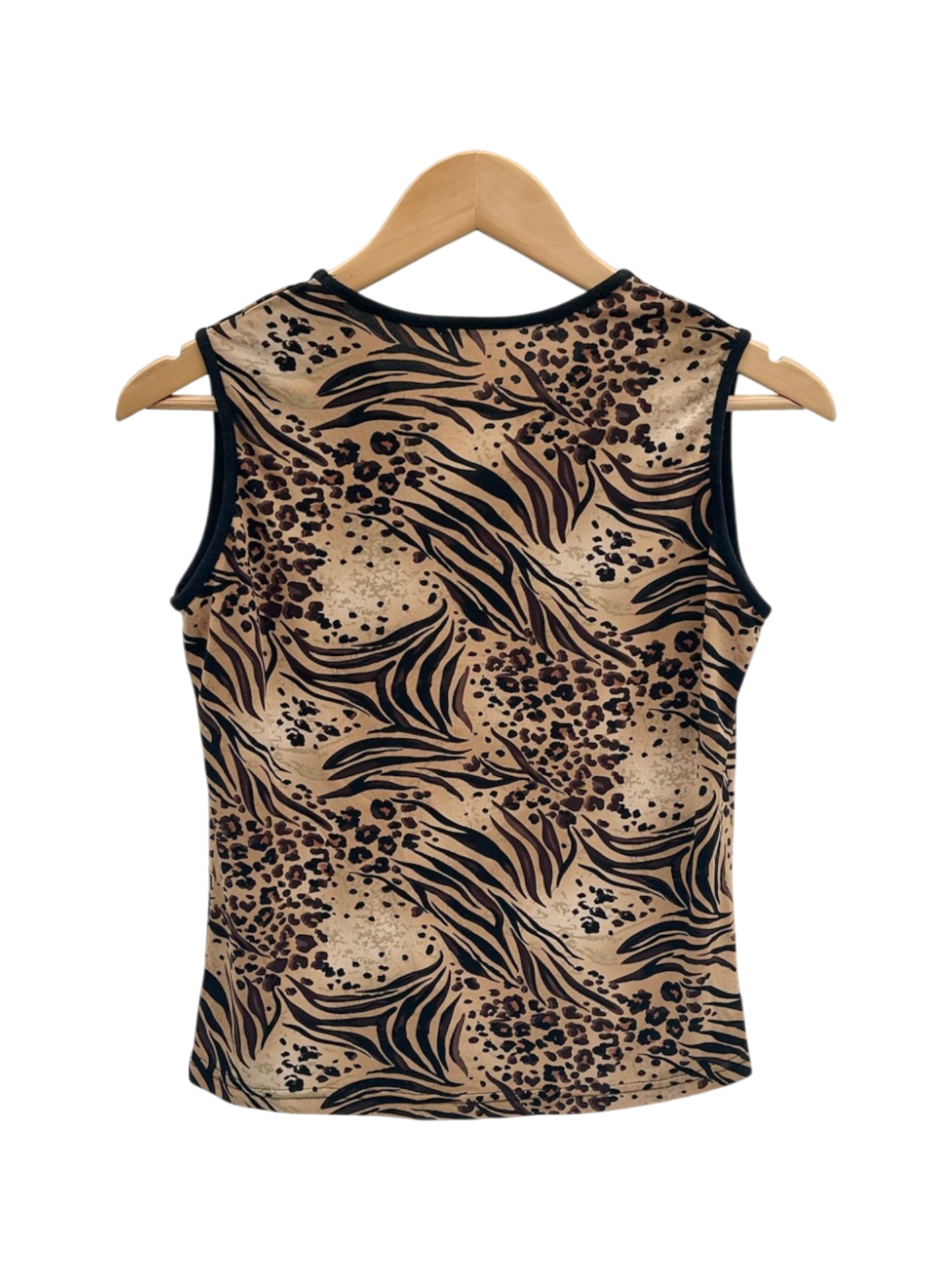 Vintage 90s Retro Tiger Patterned Tank (M)