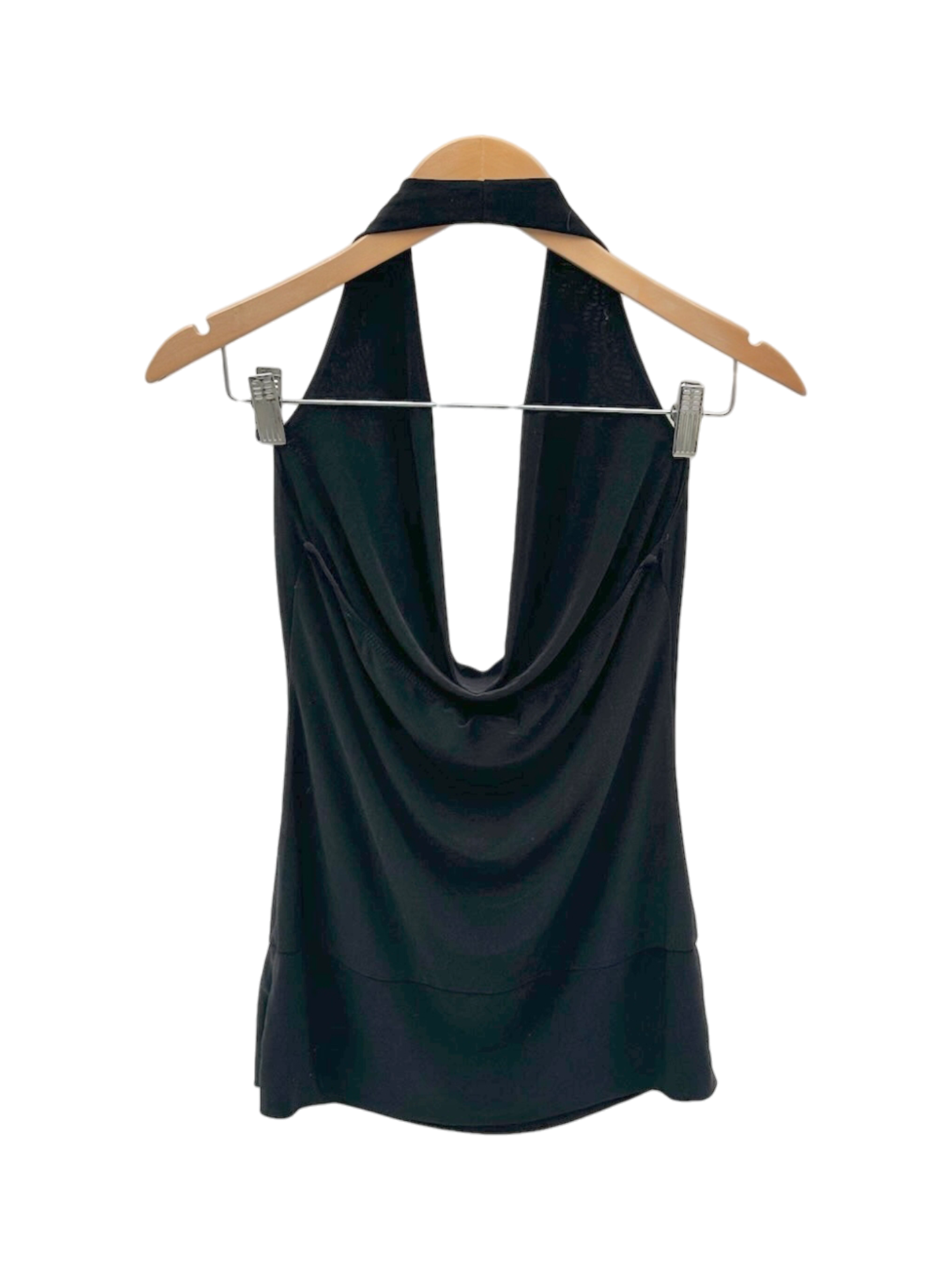 Vintage 90s Cowl Neck Halter (L)
