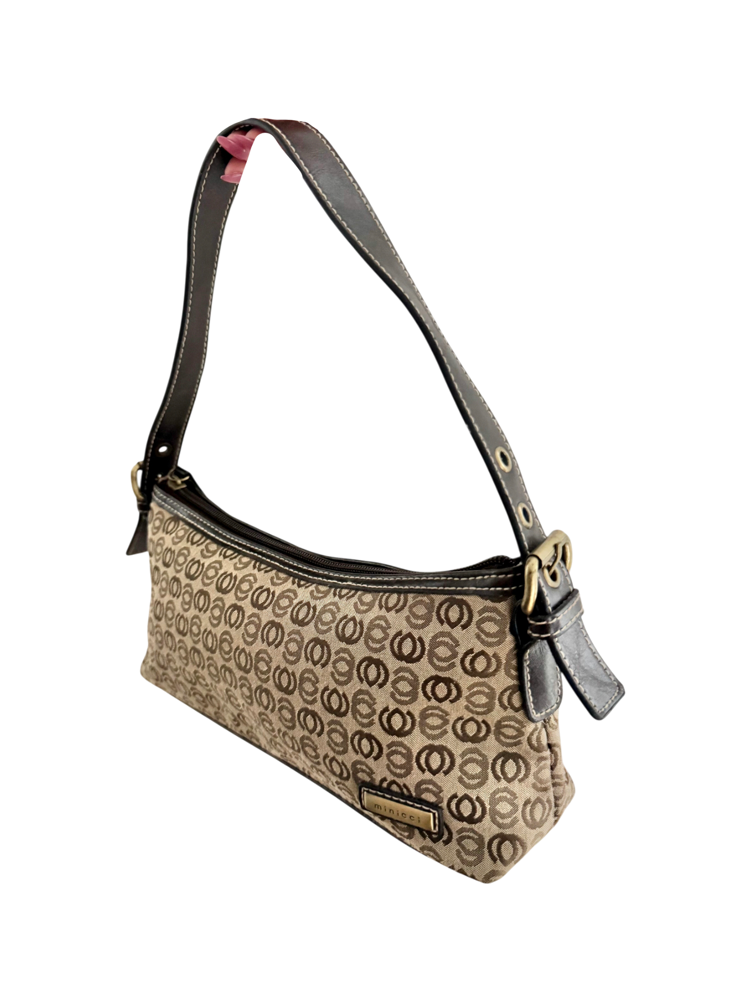 Vintage Monogram Canvas Shoulder Bag