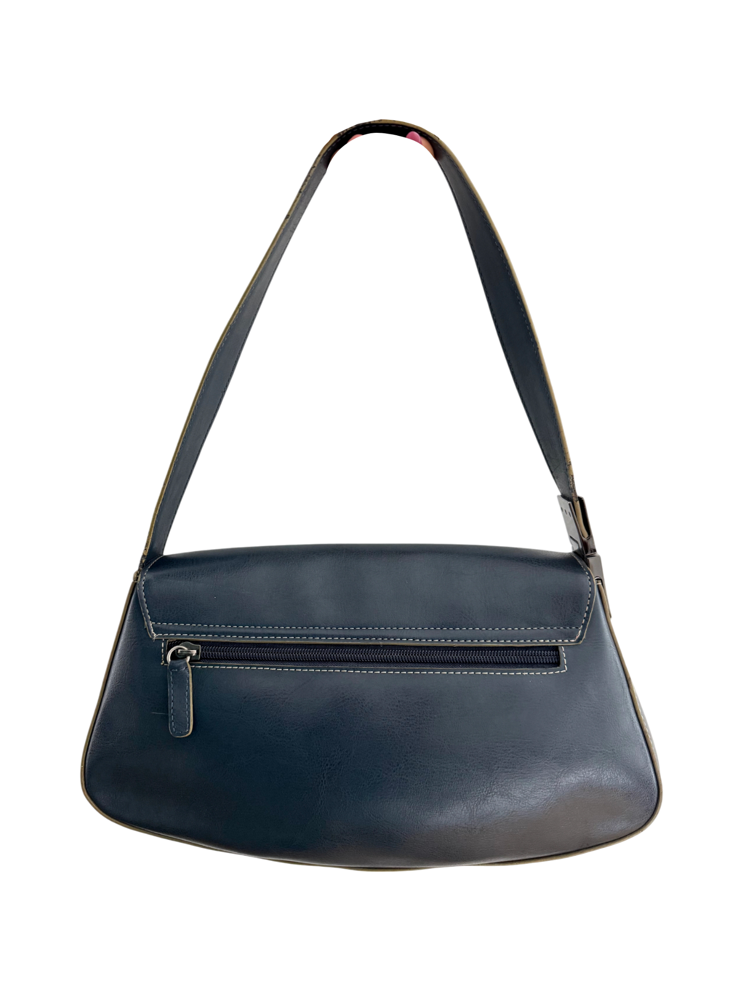 Vintage Early-2000s Guess Navy Shoulder Bag