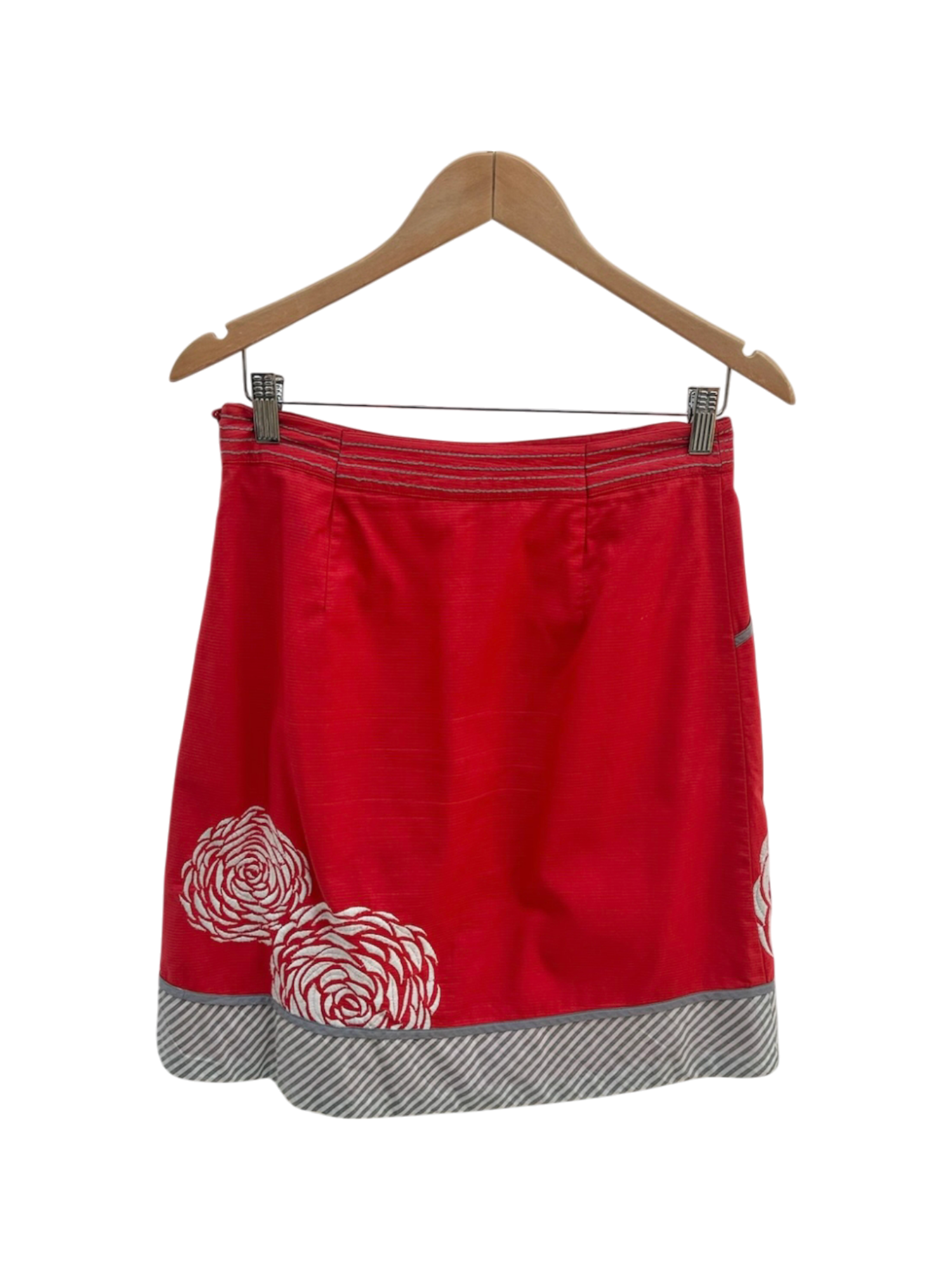 Vintage Y2K Quirky Mod Midi Skirt (S)