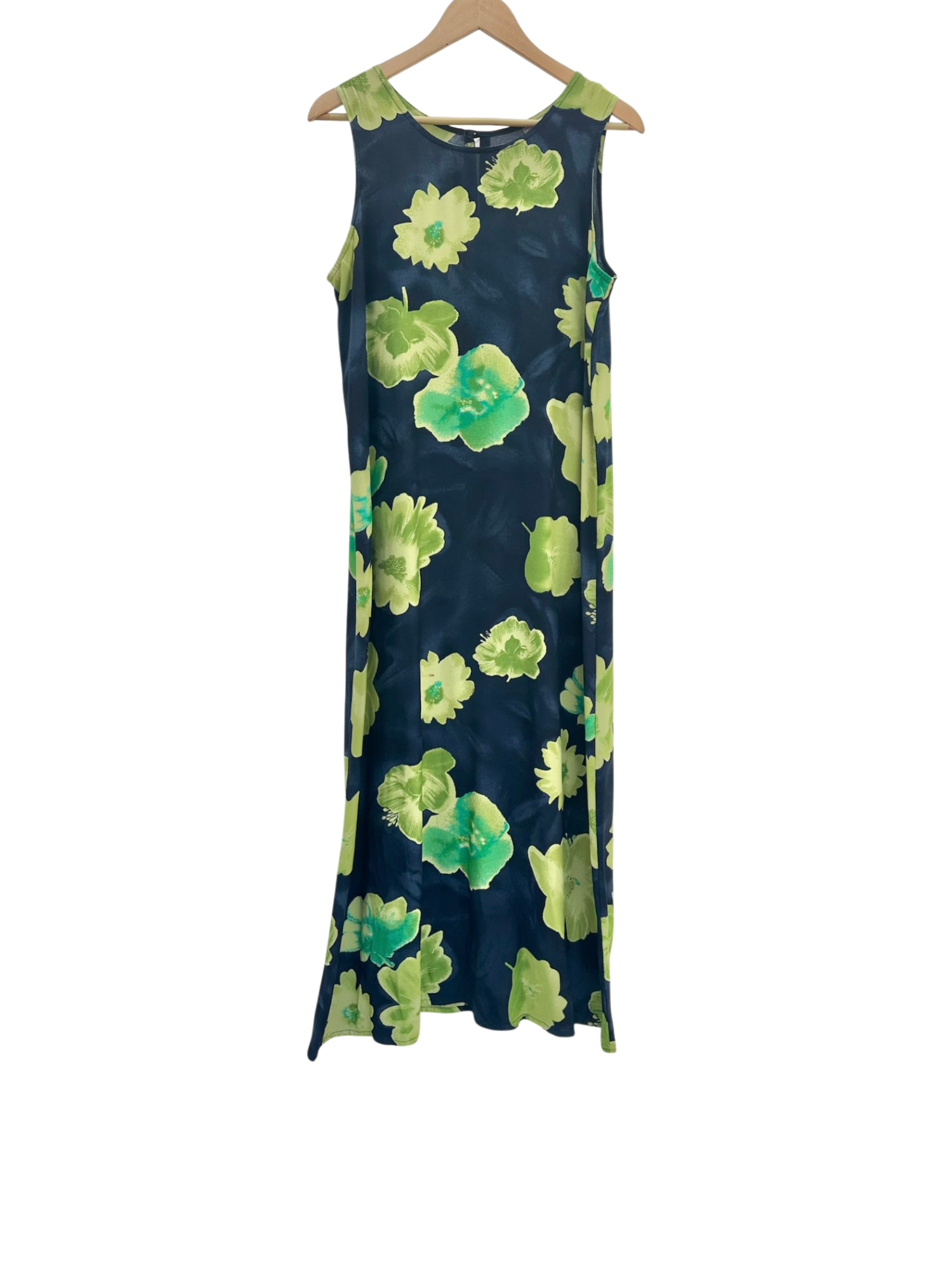 Vintage 90s Campy Mod Floral Midi Dress (M/L) Vintage 90s Campy Mod Floral Midi Dress (M/L)