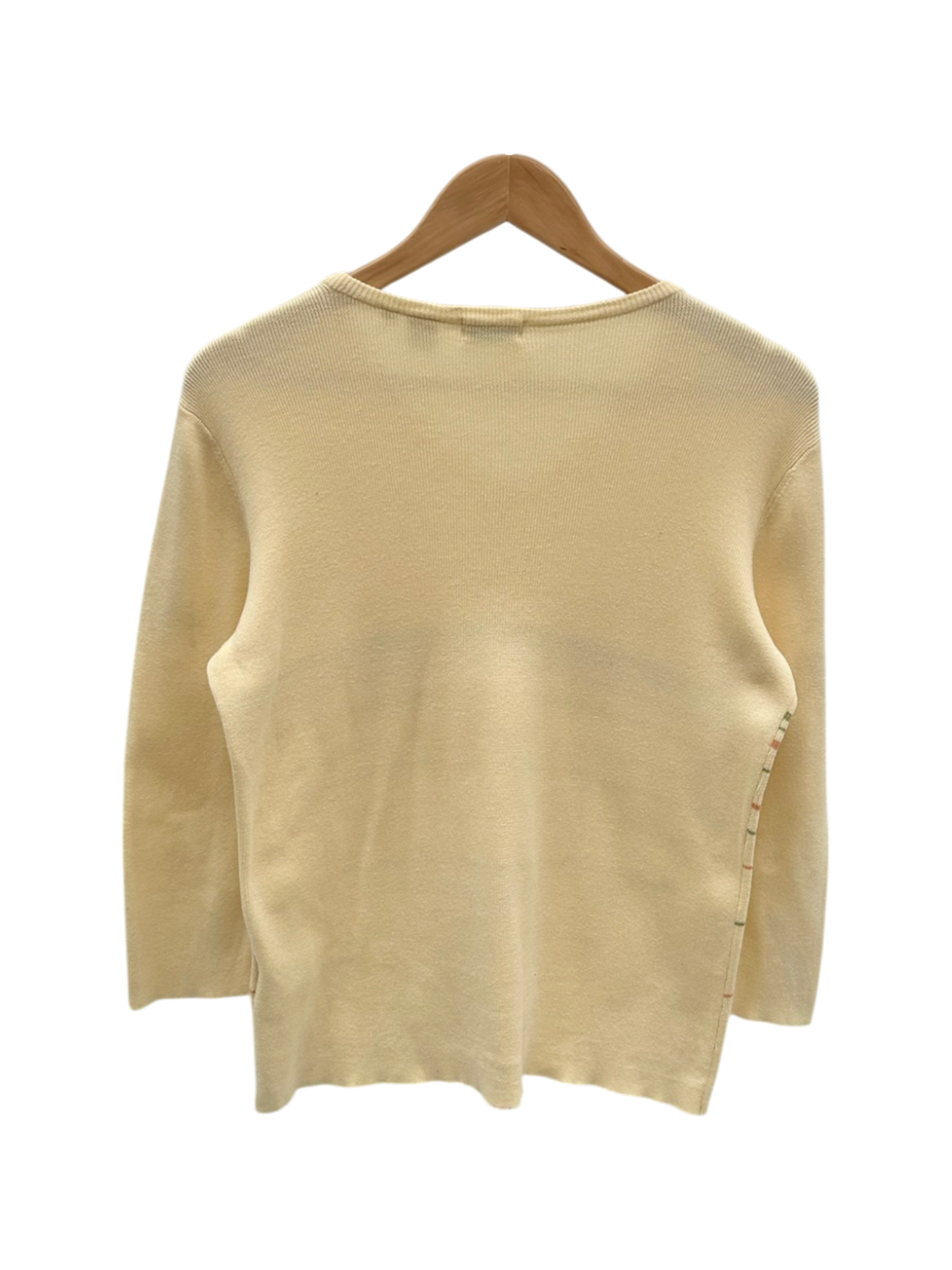 Vintage 90s Lemon Stripe Knit (M/L)