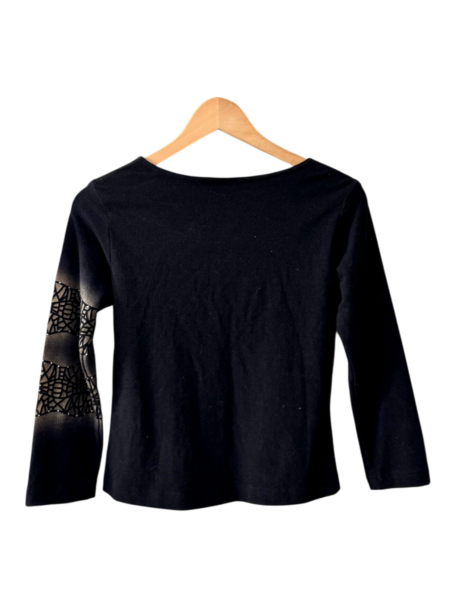 Vintage 90s Dragonfly Graphic Long Sleeve (M)