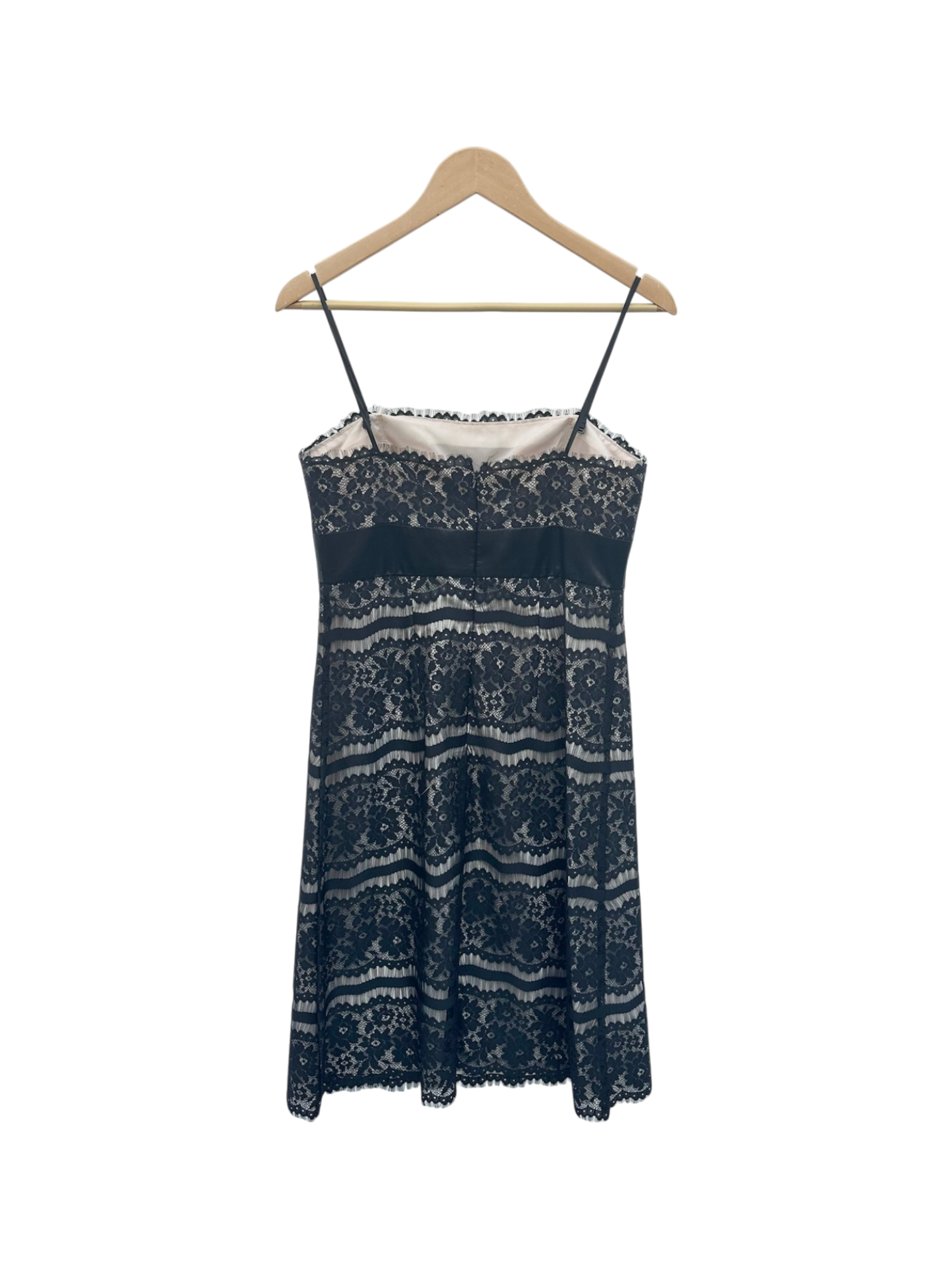 Vintage 90s  Noir Lace Slip Dress (M)