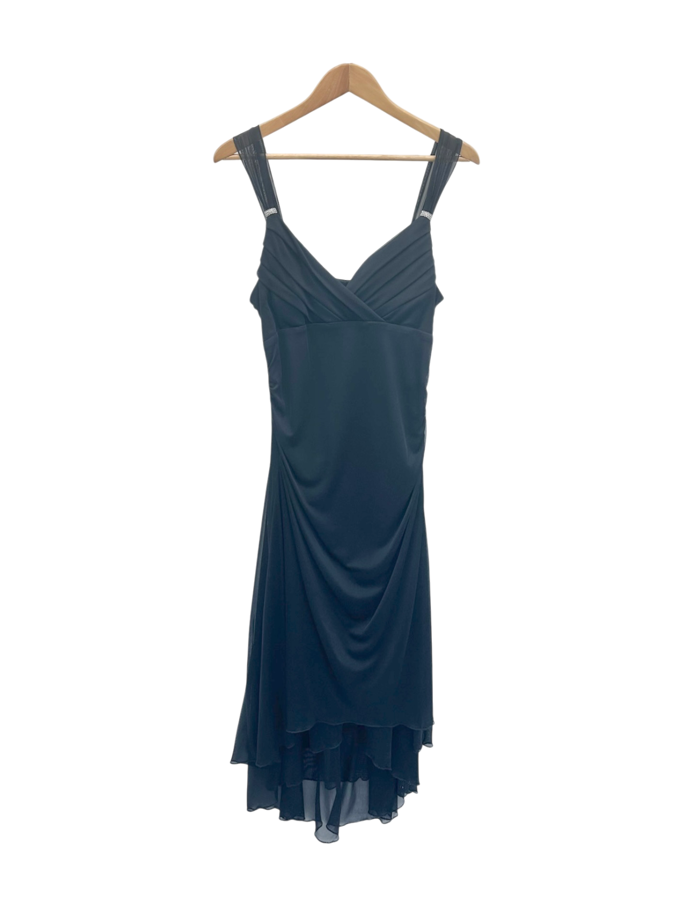 90s ruched dress 90s Khaki Ruched Dress