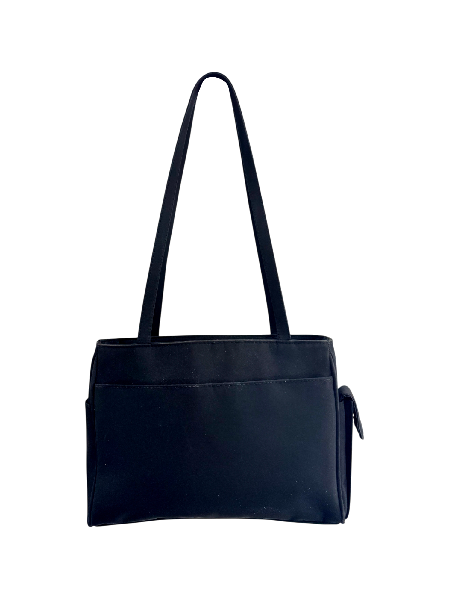 Vintage 90s Embroidered Floral Shoulder Bag