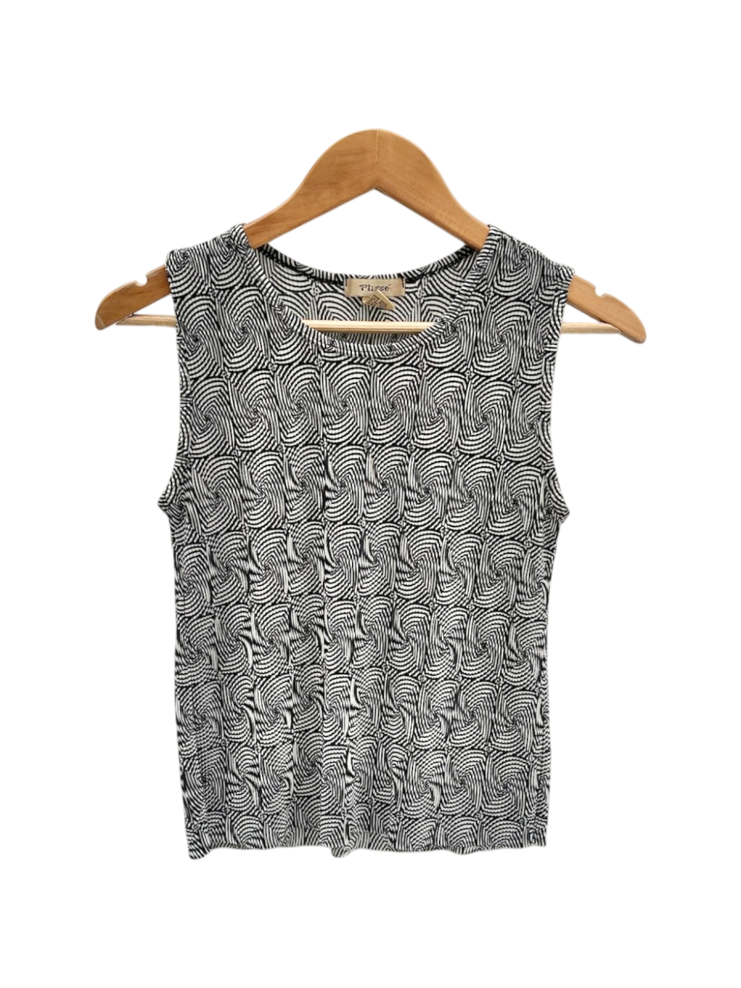 Vintage 90s Ribbed Patterned Tank (S)
