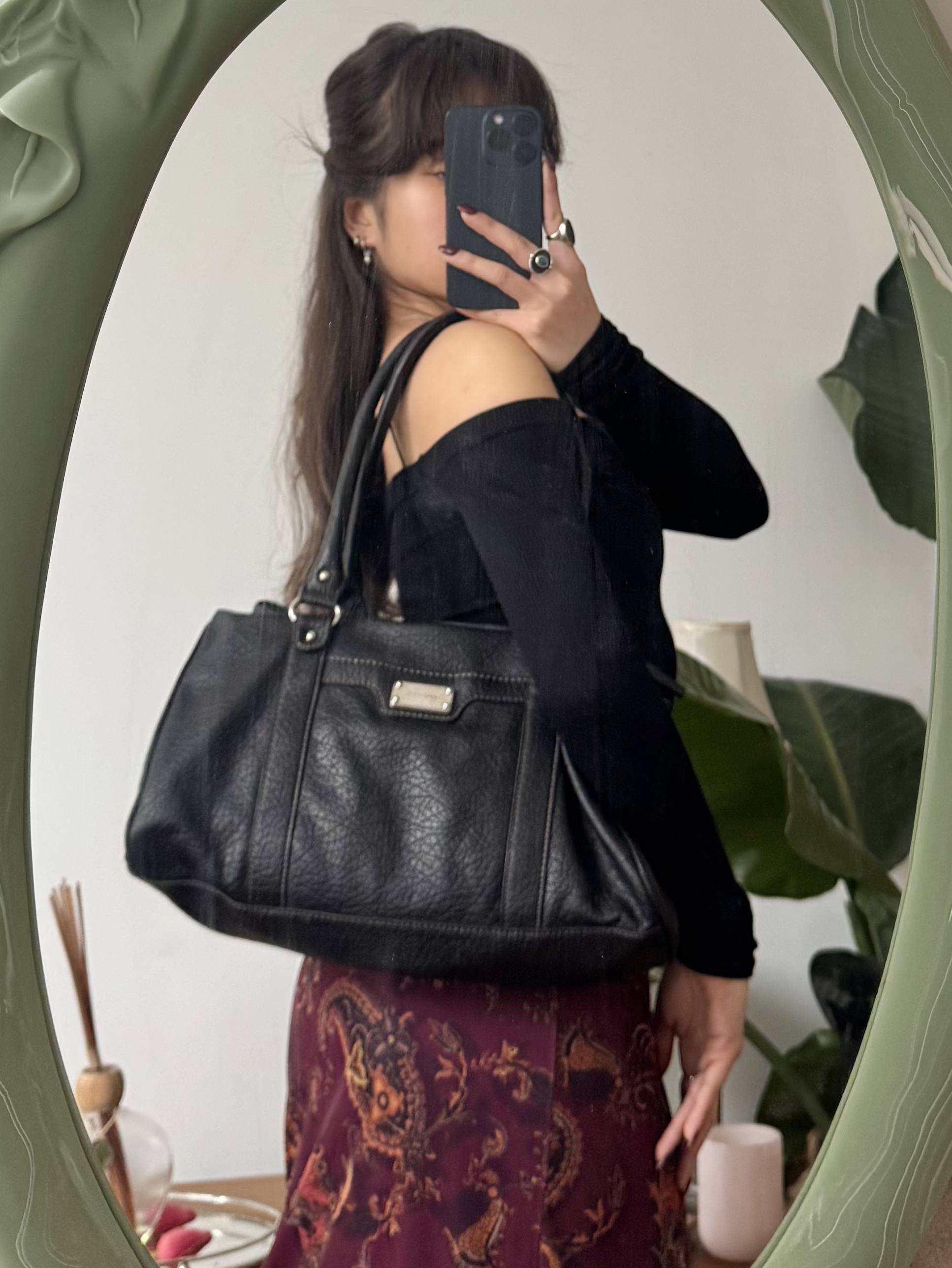 Vintage 90s Nine West Classic Slouch Bag