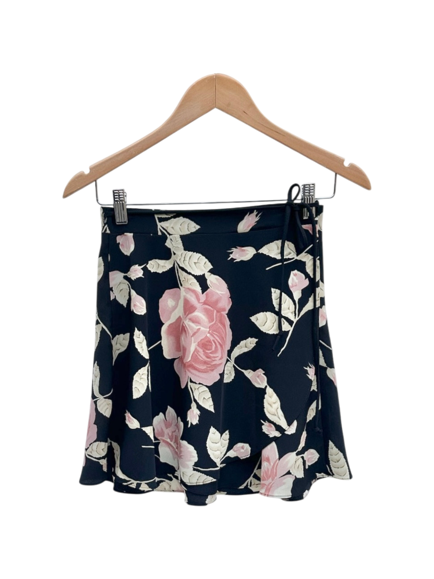 Vintage 90s Wrap Mini Skirt (S)
