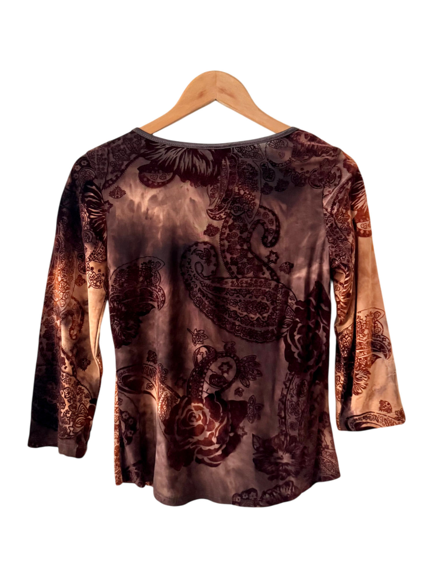 Vintage Y2K Retro Abstract Knit Top (M)