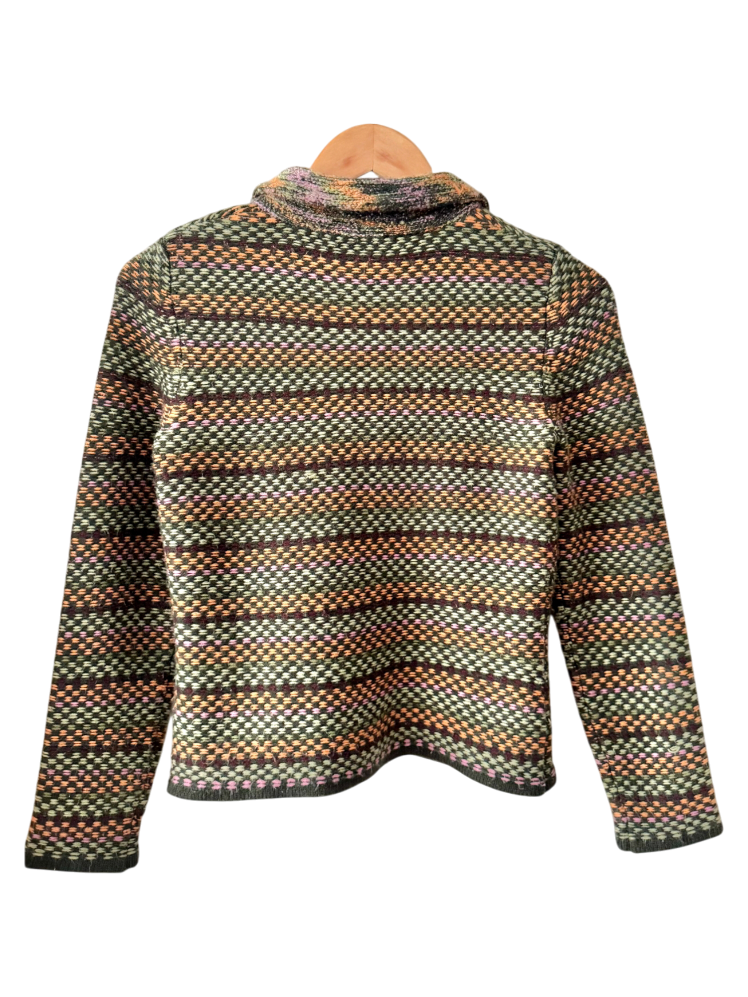 Vintage Y2K Retro Quirky Knit Jacket (XS/S)