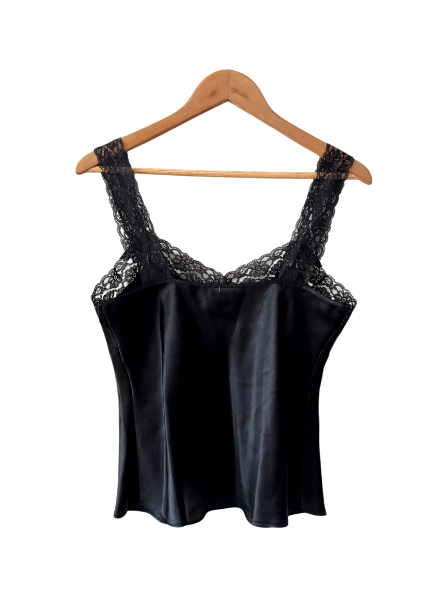 Vintage 90s Sweet Midnight Lace Cami (M)