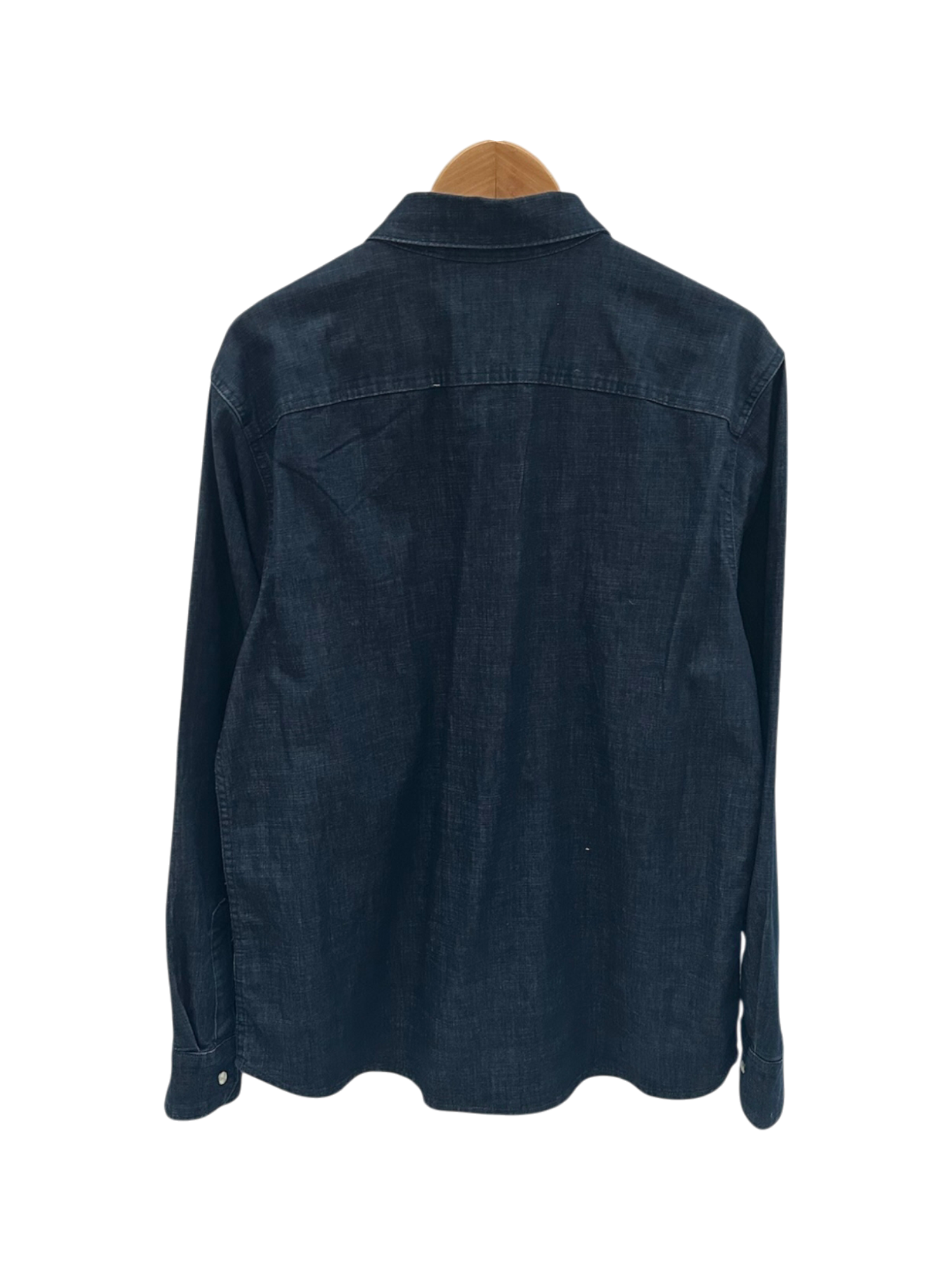 Vintage Oversized Wrangler Denim Button Up (XL)