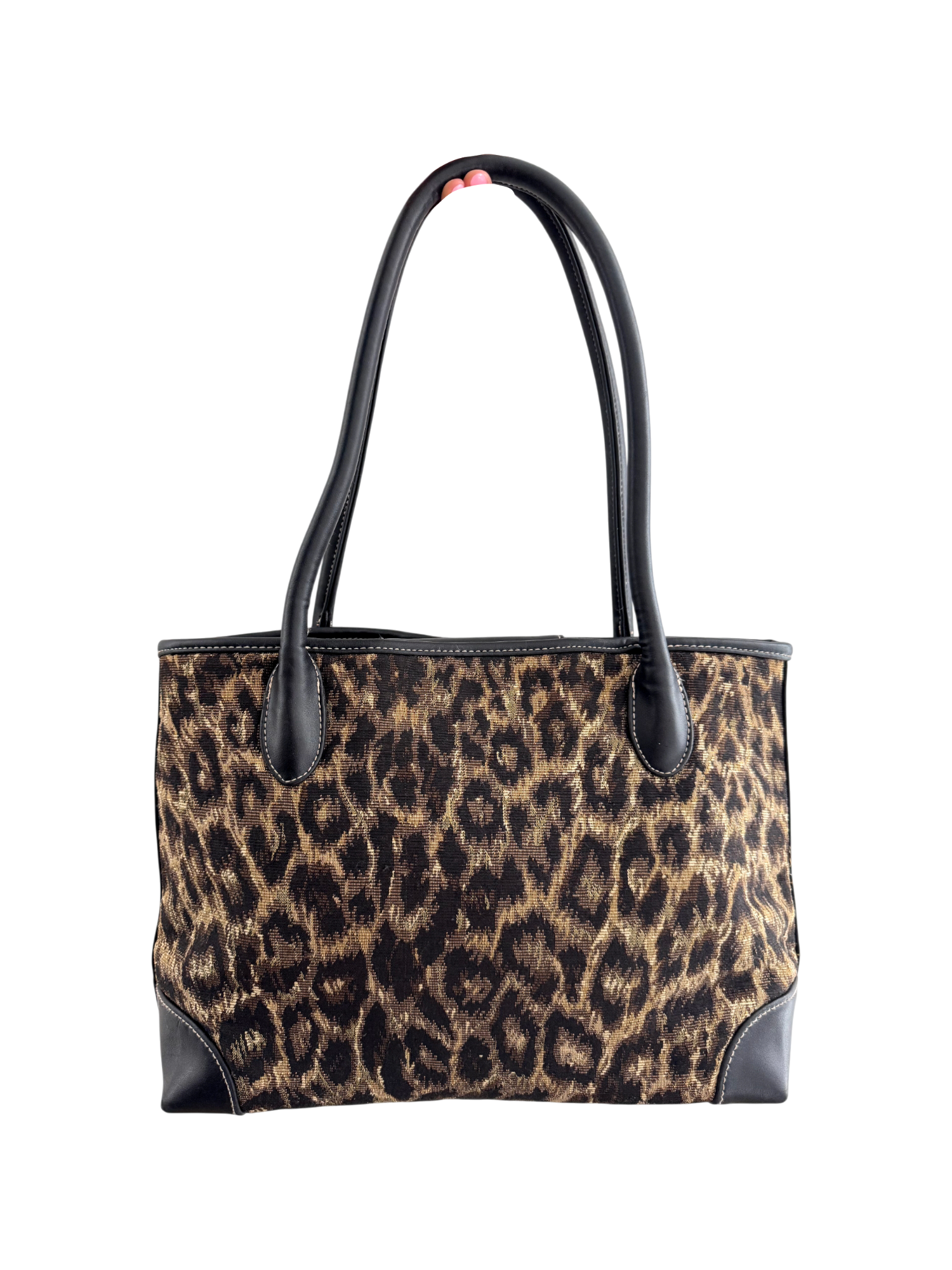 Vintage Y2K Leopard Everyday Tote