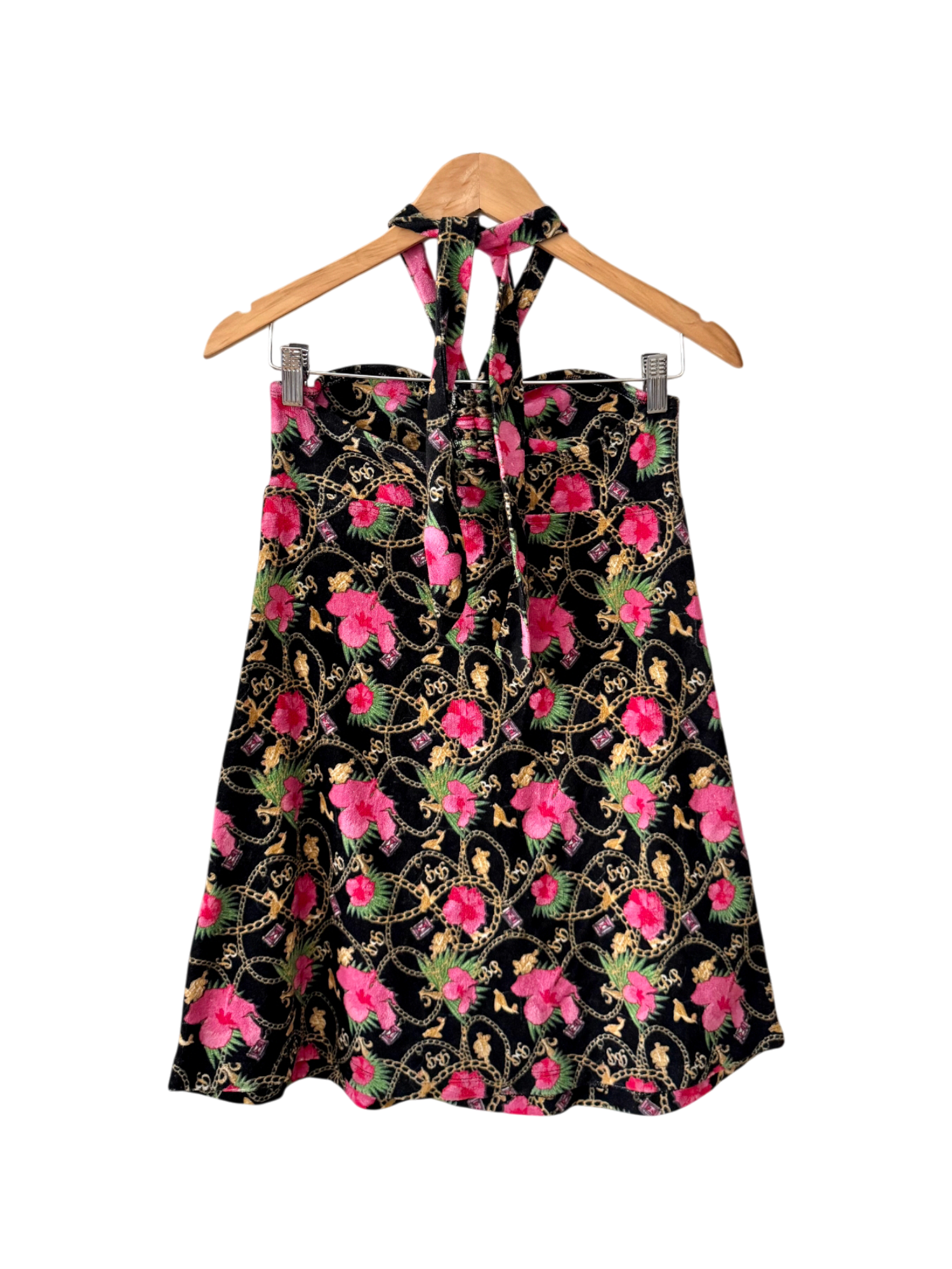 Vintage Y2K Baby Phat Floral Mini Halter (S)