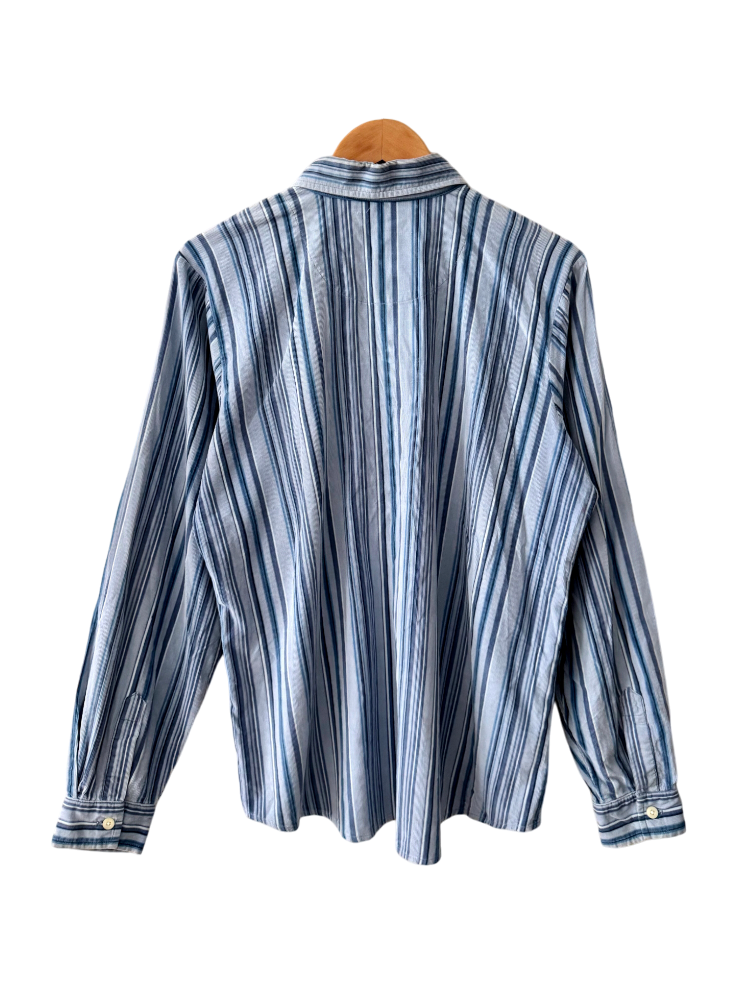 Vintage 90s Blue Sky Corduroy Button Up (L)