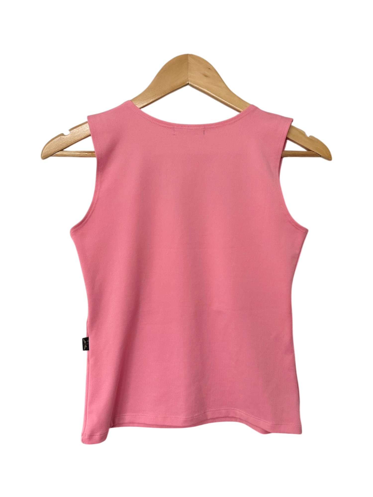 Vintage 90s Dainty Beaded V Neck Top (S)