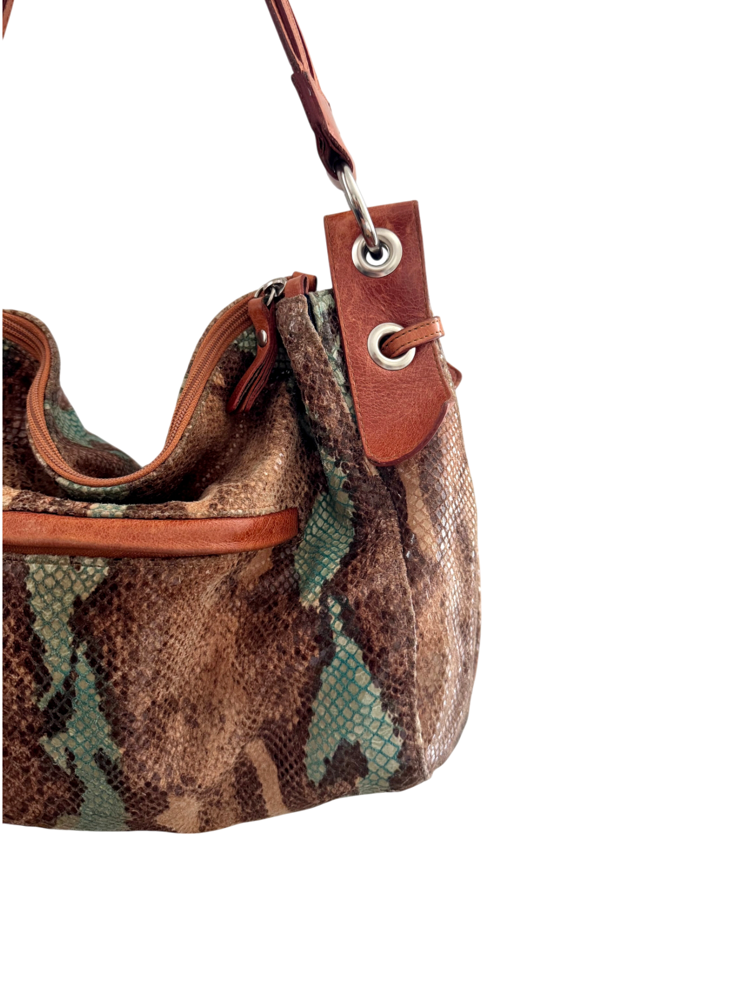 Vintage 90s Retro Patterned Tote