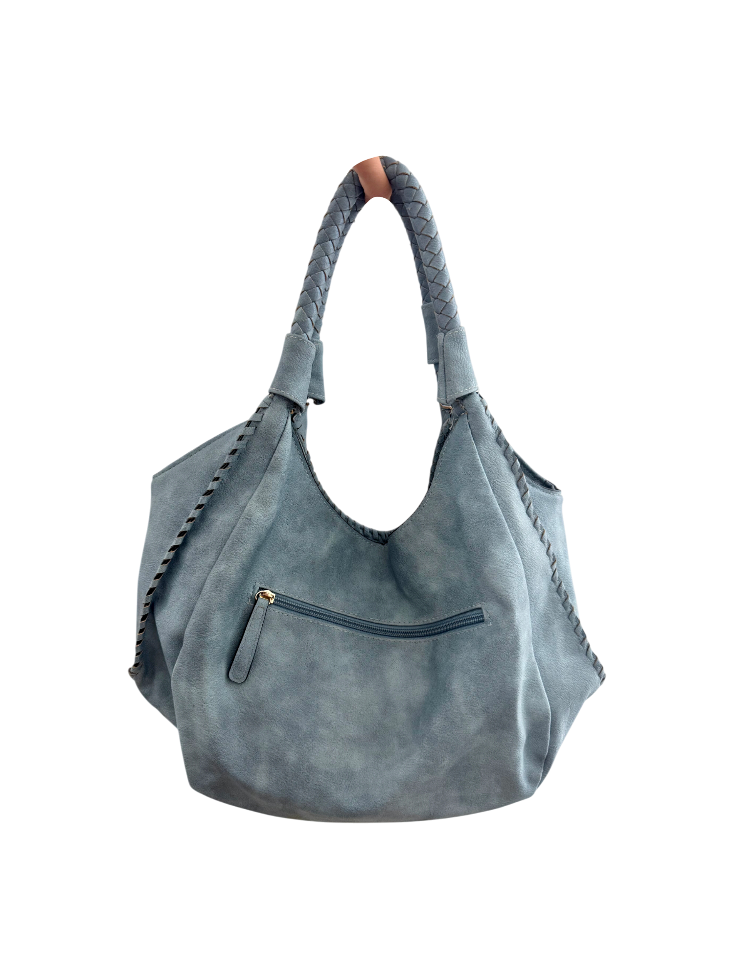 Vintage 90s Slouchy Boho Leather Tote