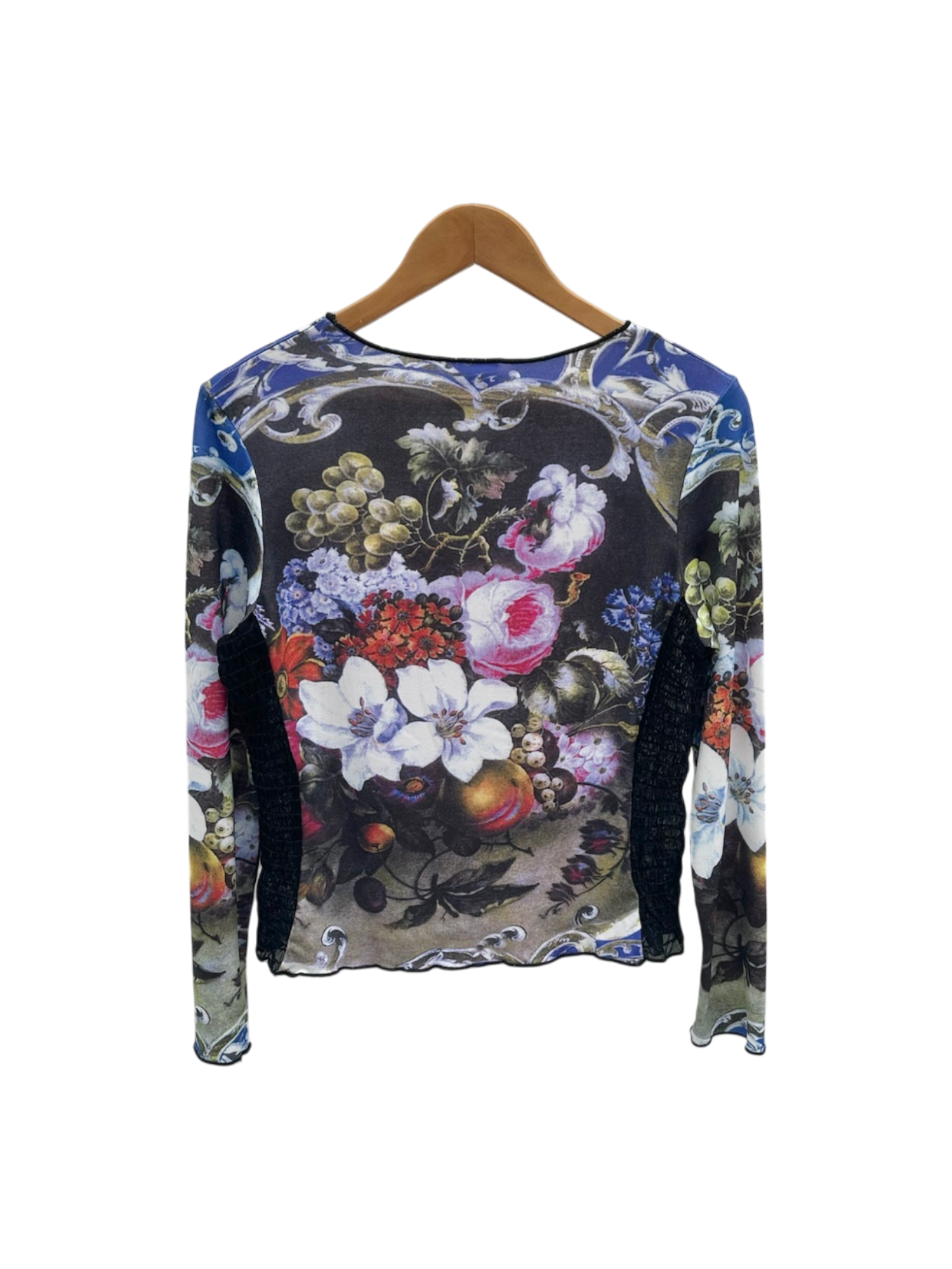 Vintage 90s Mixed Media Graphic Long Sleeve (M)