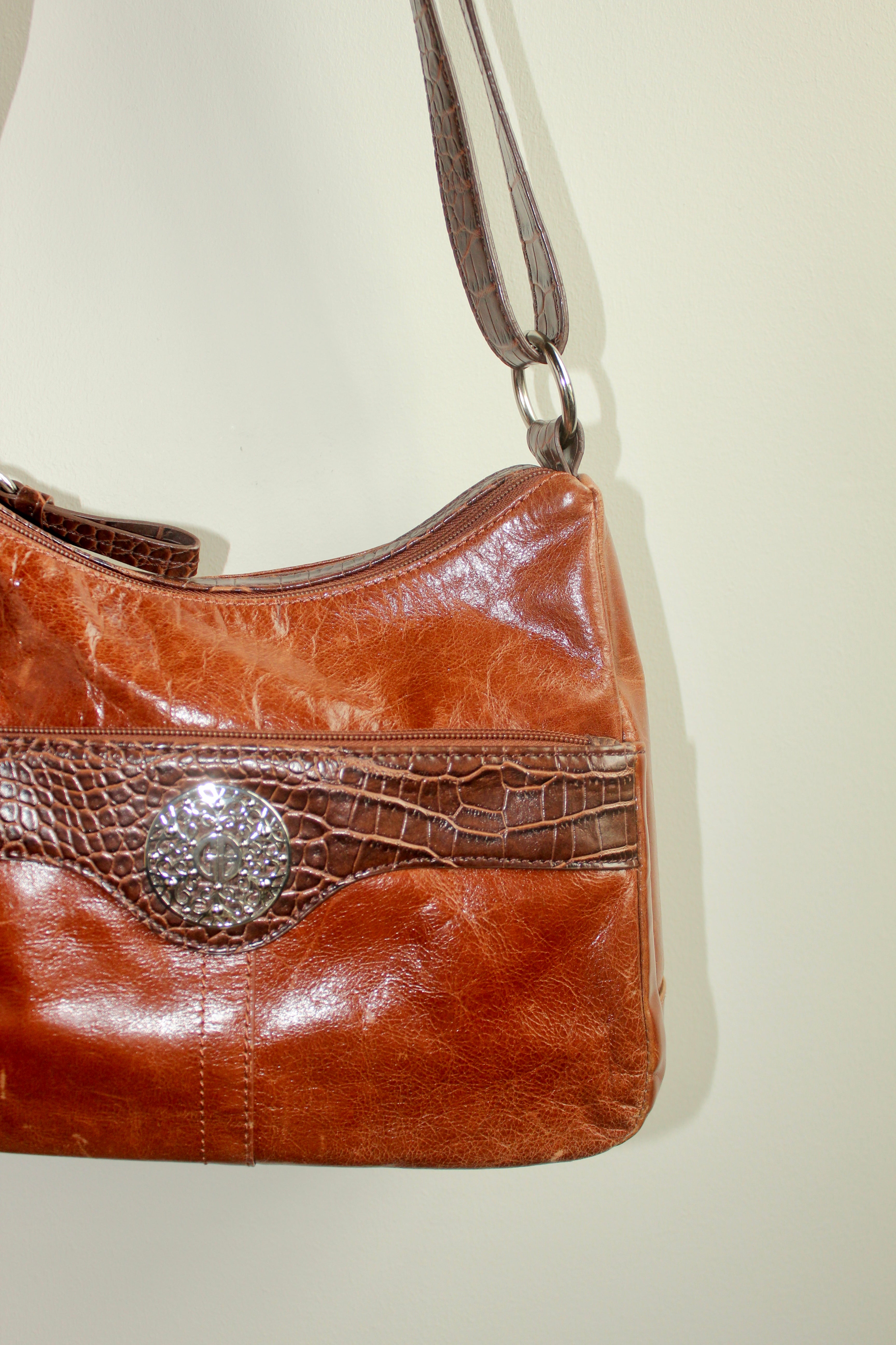 Vintage Giani Bernini Leather Bag