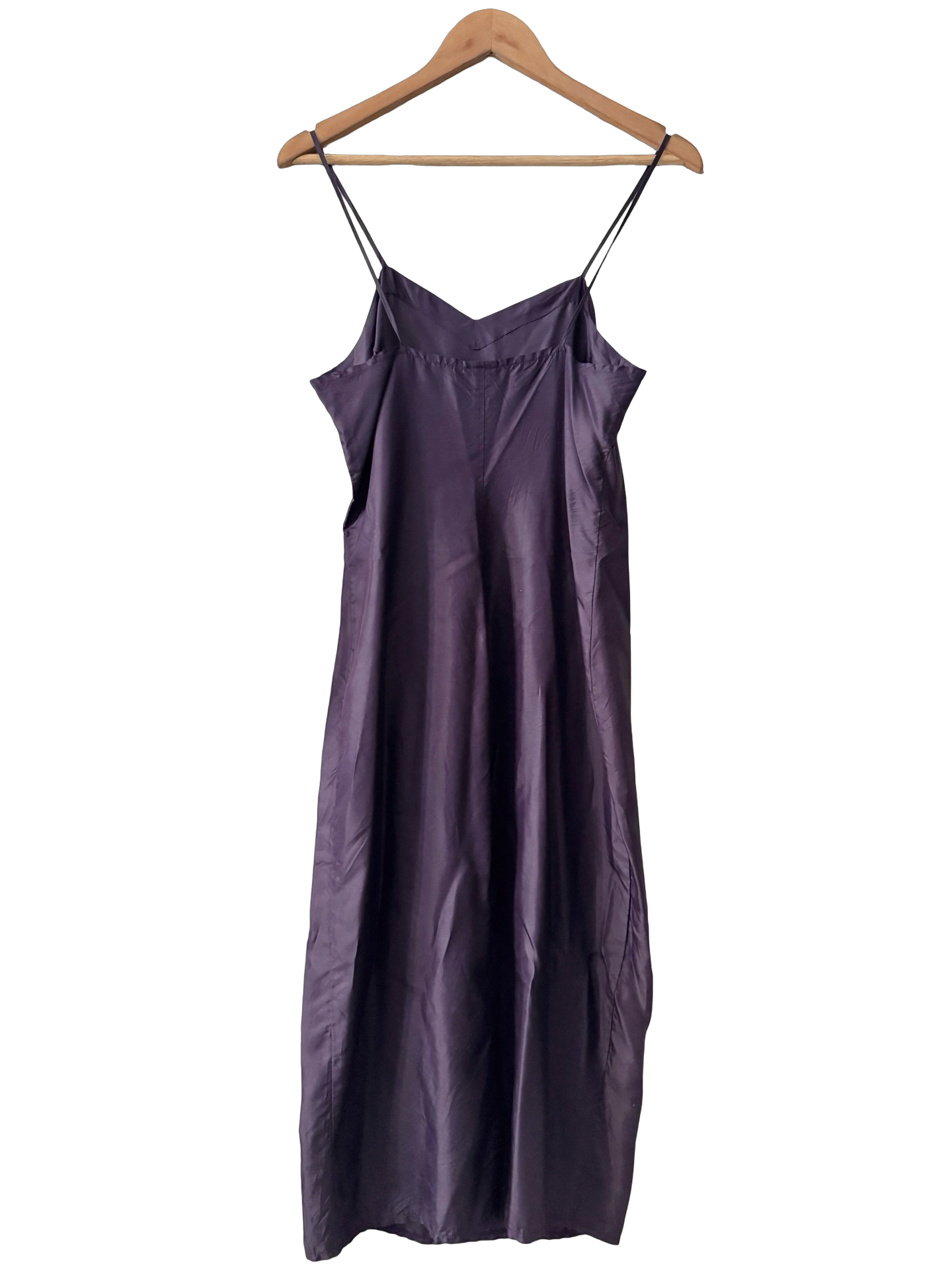 Vintage 90s Plum After Dark Slip Dress (S/M)